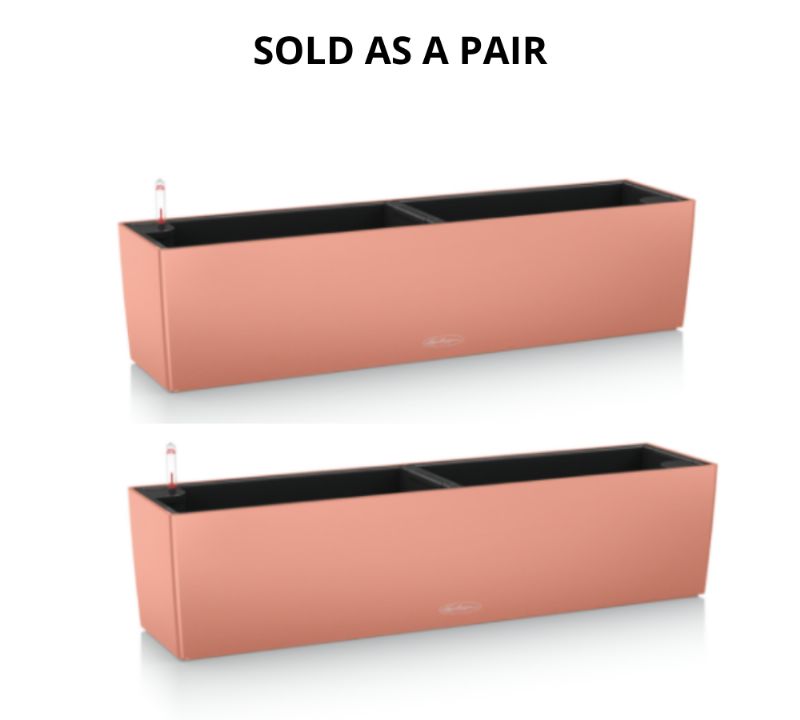 Lechuza Balconera Color PAIR (80 x 19 x 19 cm Coral Red)